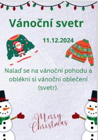 Vánoční svetr